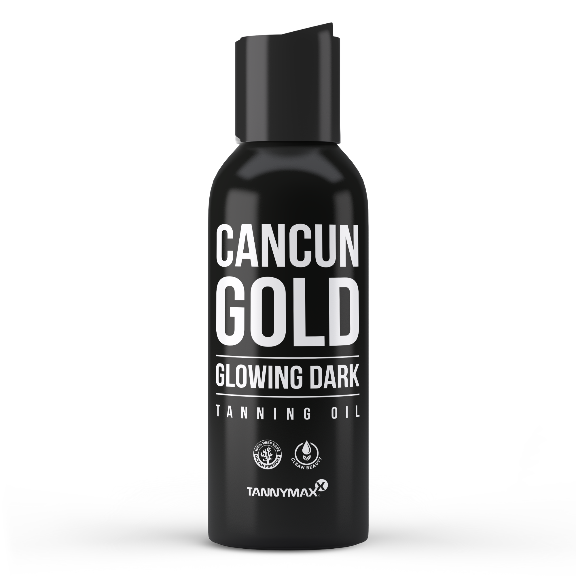 Cancun Gold Glowing Dark Tanning Oil